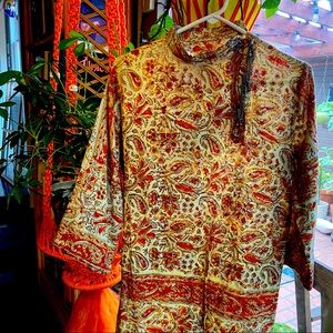 60s cotton tunic dress